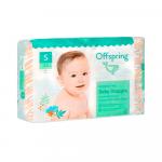 Подгузники Offspring Единороги размер S 3-6 кг 48 шт