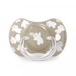 Пустышка Suavinex Wild бежевая 18м+ 2шт