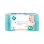 Влажные салфетки Lovular Hot Wind 3*64 уп/шт