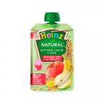 Пюре Heinz Natural фруктовый салатик и злаки 6м+ 90 гр