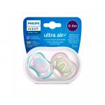 Пустышка Philips Avent Ultra Air 0-6м+ 2 шт