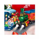 Конструктор Ретро поезд с железной дорогой, 732 детали FC1703