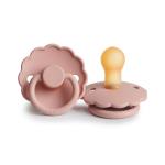 Круглая латексная пустышка FRIGG Daisy Blush 0-6 м