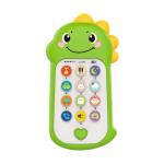 Игрушечный музыкальный мобильный телефон Динозавр Huanger HE0558