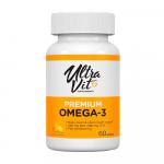 Пищевая добавка ULTRAVIT Premium Omega-3 60 капсул