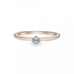 Кольцо PANDORA Rose с отбеленным бирюзовым кристаллом