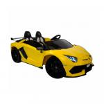 Машина для катания желтая LAMBORGHINI 12V*14AH