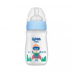 Бутылочка для кормления Wee Baby Classic Plus с широким горлышком 250 мл