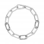 Браслет-цепочка из стерлингового серебра