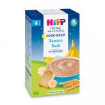 Каша HiPP Good Night молочная банан сухарики 4м+ 250 гр