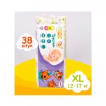 Подгузники-трусики "Три Кота" LEON BABY размер XL 12-17 кг