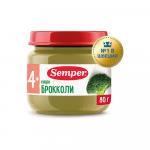 Пюре Semper Броколи  4м+ 80 гр