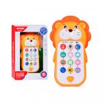 Игрушечный музыкальный мобильный телефон Лев Huanger HE0557