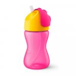 Чашка с трубочкой Philips Avent для девочек 12м+ 300 мл