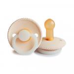 Пустышка FRIGG Rope Latex Cream Night 6-18м