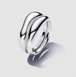 Комплект колец из стерлингового серебра