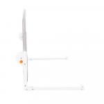 Бортик для кровати KikkaBoo Grey 102 см
