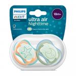 Пустышка Philips Avent Air Night 18м+