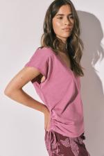 MMS DRAPPED TEE PINK