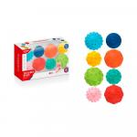 Набор тактильных мячиков Huanger для развития моторики HE0257 8шт