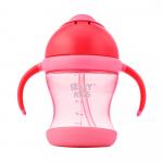 Поильник-непроливайка с трубочкой Roxy Kids розовый