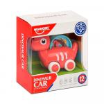 Машинка Динозаврик Huanger красный тираннозавр Рекс HE8007