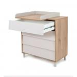 Комод RANT Bergen Crystal Beige 4 ящика артикул 105 84см