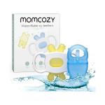 Прорезыватель Momcozy розовый/зелёный