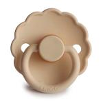 Круглая латексная пустышка FRIGG Daisy Croissant 0-6м