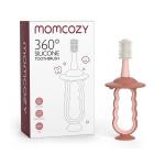 Momcozy TB002 детская силиконовая зубная щетка 360° с ограничителем