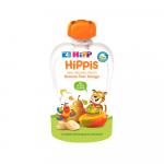 Пюре HiPP из бананов груш манго 4м+ 100 гр