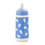 Бутылочка пластиковая Suavinex Wild голубая 360мл