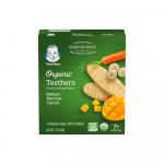 Вафли Gerber Organic манго банан морковь 7м+ 48 гр