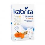 Каша Kabrita на козьем молоке мультизлаковая с тыквой 6м+ 180 гр