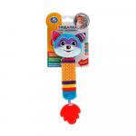 Текстильная игрушка-погремушка пищалка енот Умка
