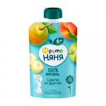 Пюре ФрутоНяня салатик из фруктов 6м+ 90 гр