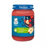 Пюре Gerber фруктово ягодное 8м+ 190 гр