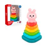 Детская сенсорная пирамидка Huanger Stacking Roly-Poly