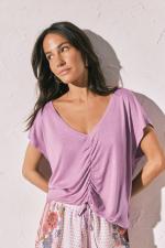 MMC SCRUNCH TOP PINK