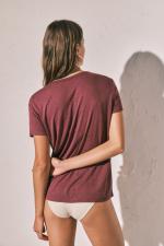 MMP BURGUND TEE FR
