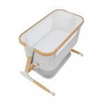 Приставная электронная кроватка Carrello Prima Cloud Grey