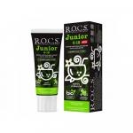 Зубная паста R.O.C.S. Junior Black чёрная зубная паста кокос и ваниль 74 гр