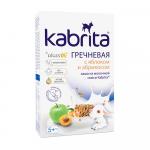 Каша Kabrita на козьем молоке гречневая с яблоком абрикосом 5м+ 180 гр