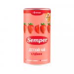 Чай Semper  Клубника 6м+ 180г