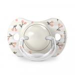 Пустышка Suavinex Birdies розовая 0-6м 2шт