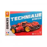 Конструкторский набор Techniaue 1:18 Red