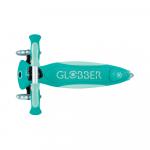 Трёхколесный самокат Globber Go Deluxe Flash Lights Mint