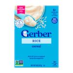 Каша Gerber рисовая 6м+ 227 гр