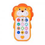 Игрушечный музыкальный мобильный телефон Лев Huanger HE0557