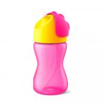 Чашка с трубочкой Philips Avent для девочек 12м+ 300 мл